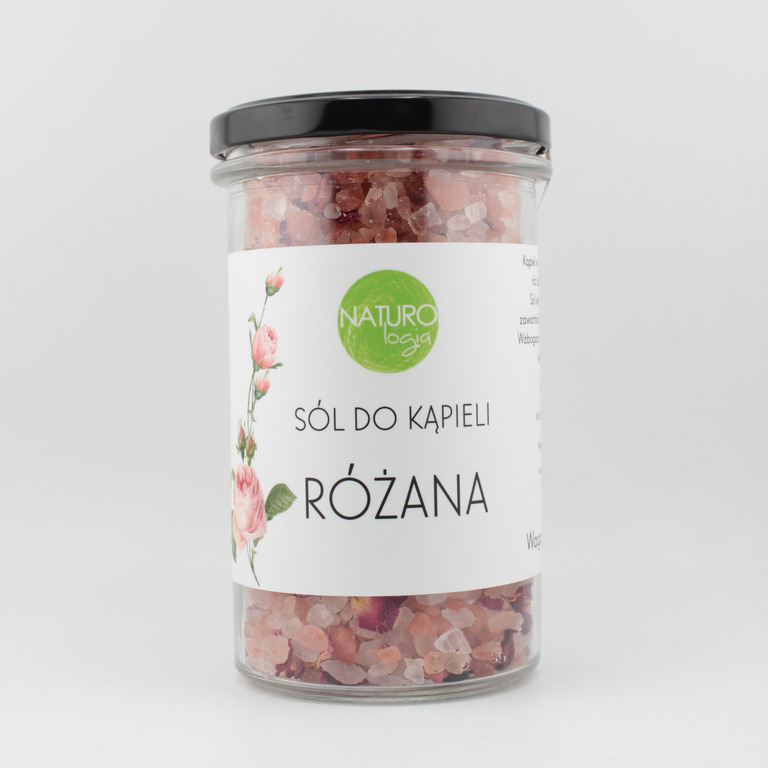 Sól do kąpieli Różana Naturologia