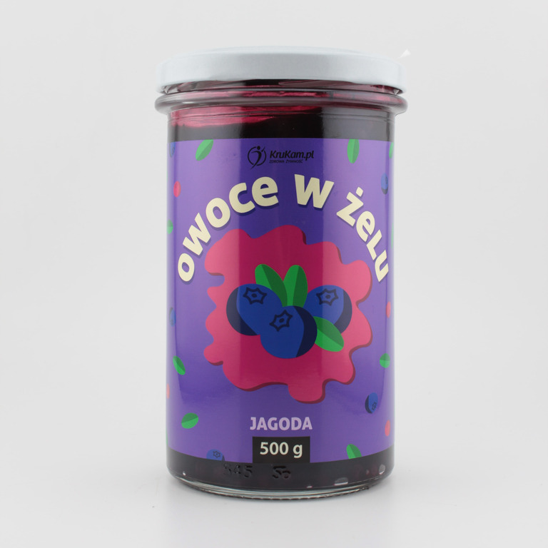 Frużelina Owoce w żelu Jagoda 500 g (1)