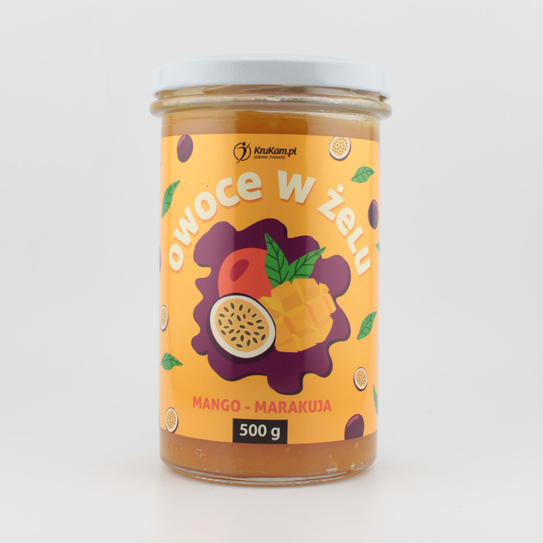 Frużelina Owoce w żelu Mango-Marakuja 500 g