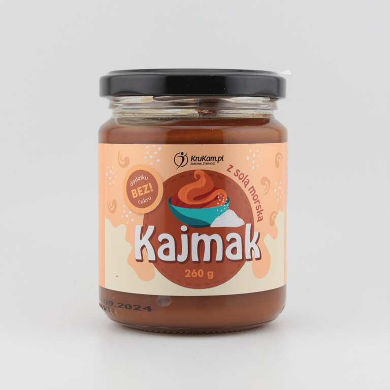 Kajmak bez dodatku cukru z solą morską 260 g (1)