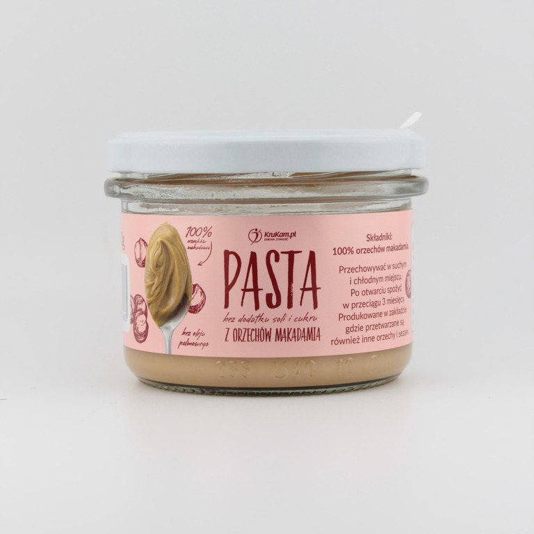 Pasta z orzechów makadamia 150 g Krukam (1)