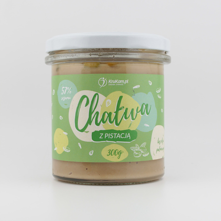 Chałwa turecka z pistacjami bez cukru 300 g