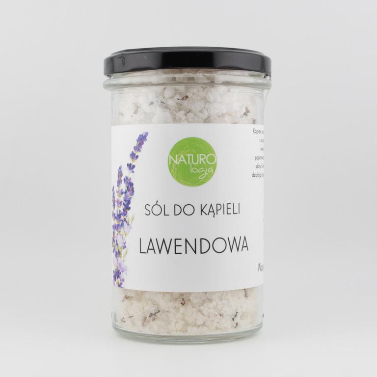 Sól do kąpieli Lawendowa Naturologia