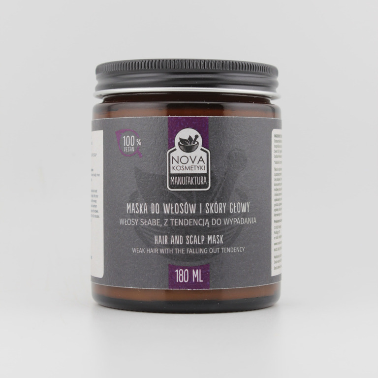 Maska do Włosów i Skóry Głowy - Włosy słabe, z tendencją do wypadania 180 ml
