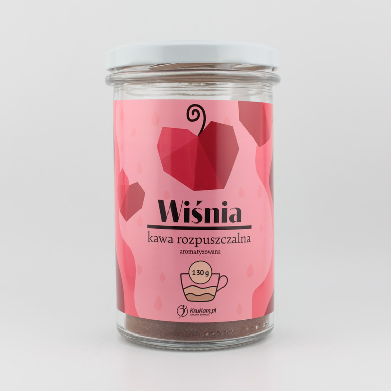 Kawa rozpuszczalna Wiśniowa 130 g Krukam