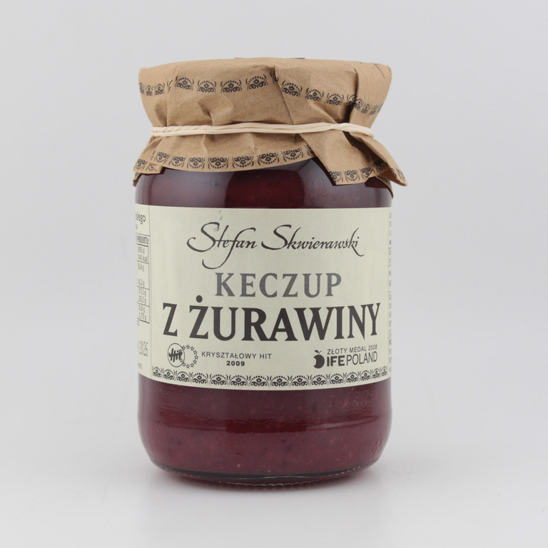 Keczup z żurawiny 200g SKWIERAWSKI