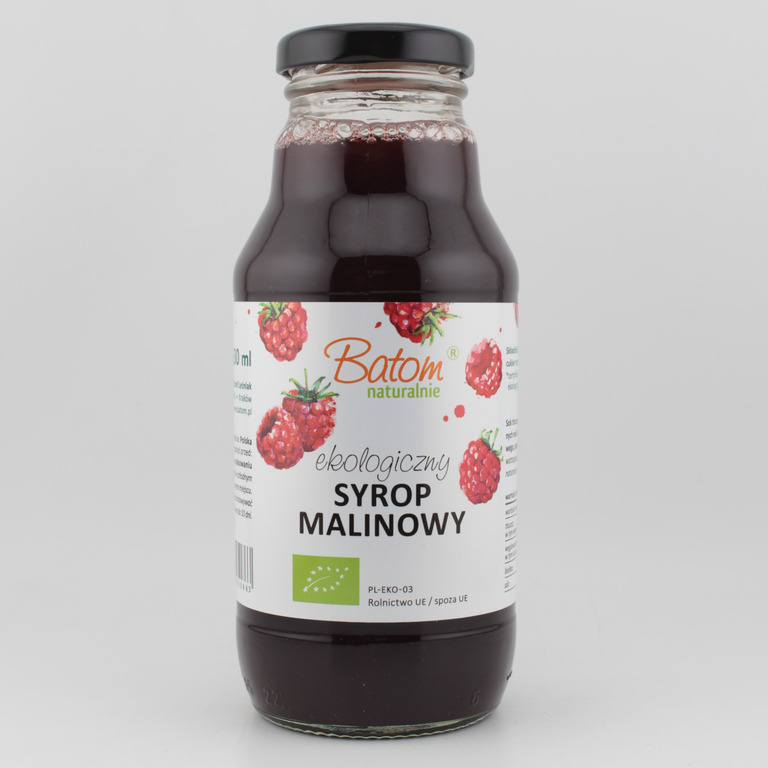 Syrop malinowy 330ml BATOM BIO