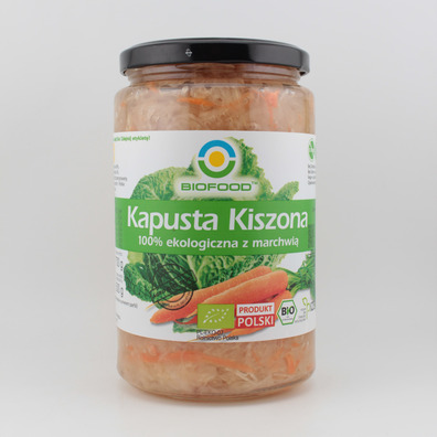 Kapusta kiszona z marchwią 700g BIOFOOD BIO
