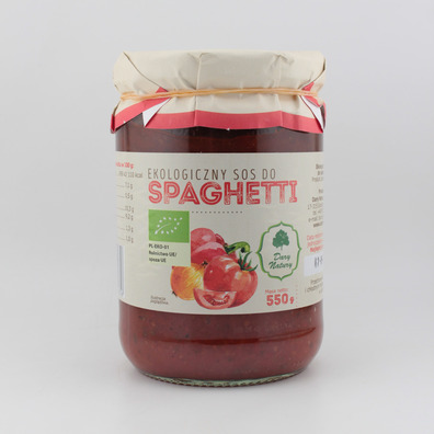 Sos do spaghetti 550g DARY NATURY BIO