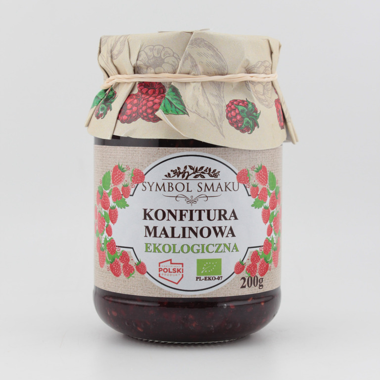 Konfitura z malin 200g SYMBOL SMAKU BIO (1)