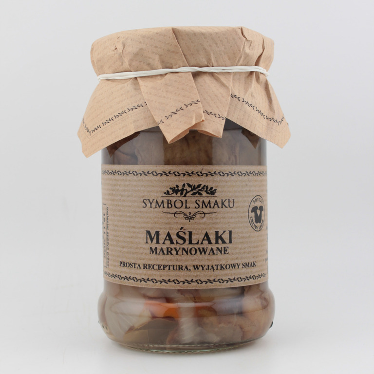 Grzyby marynowane Maślaki w occie 300g SYMBOL SMAKU (1)