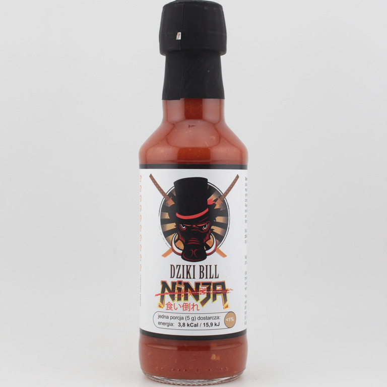 Dziki Bill – Ninja – Ostry sos Carolina Reaper (1)