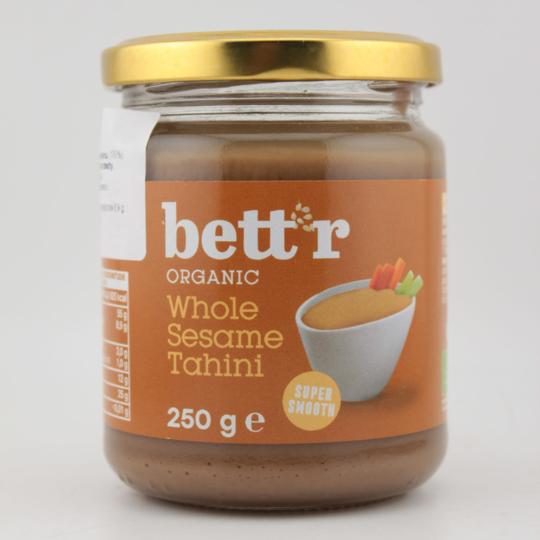 Pasta sezamowa Tahini ciemne 250 g BETTR BIO