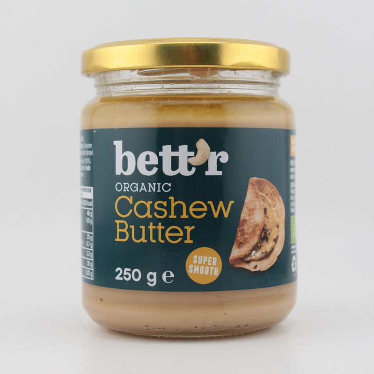 Masło z orzechów nerkowca 100% 250 g BETTR BIO (1)