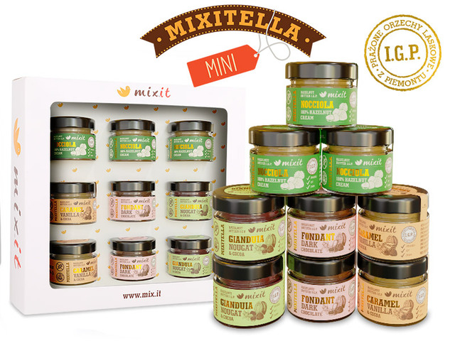 Podarunkowy zestaw degustacyjny Minimixitell Premium (9 szt.)