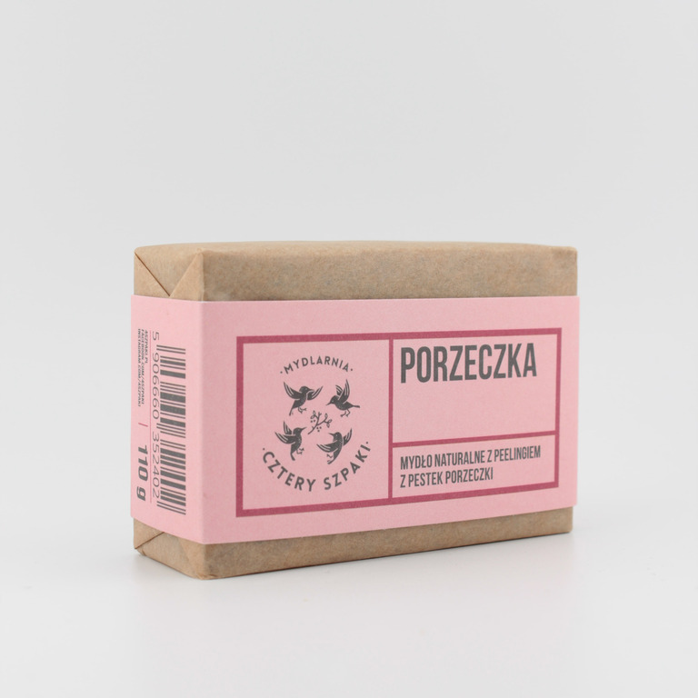 Porzeczka - naturalne mydło peelingujące w kostce (1)