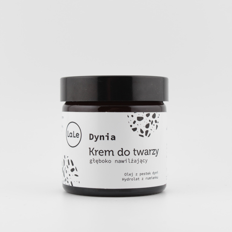 Krem do twarzy dyniowy - głęboko nawilżający z olejem z pestek dyni 60 ml 