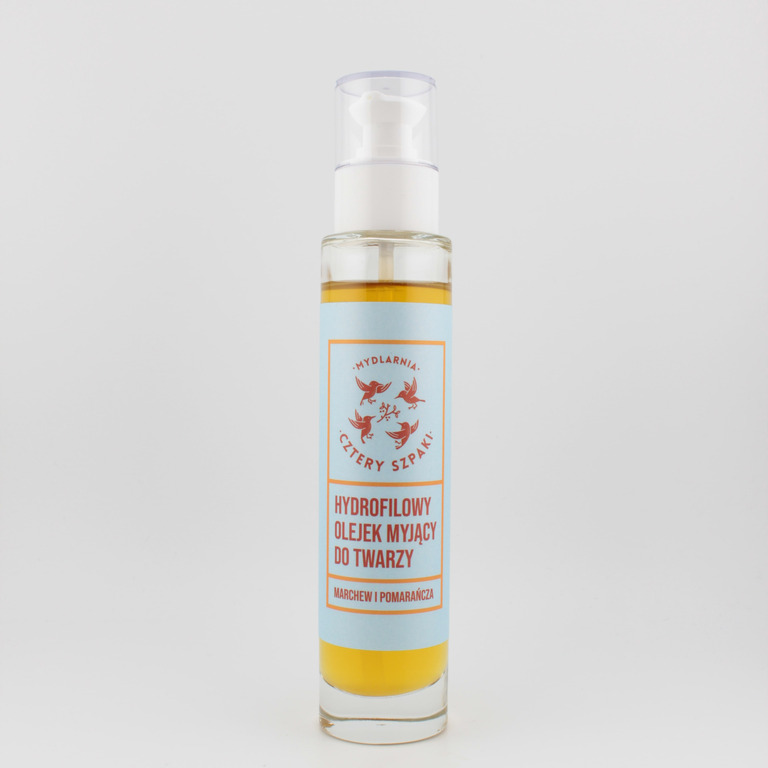 Marchew i Pomarańcza - hydrofilowy olejek myjący